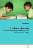Carol Margosein | Vocabulary Matters | Taschenbuch | Englisch