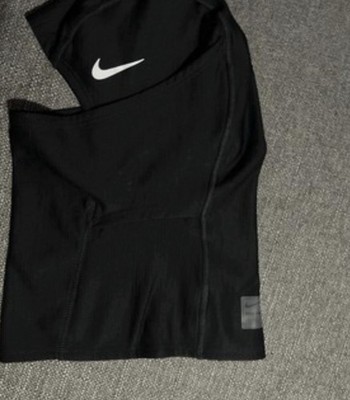 Nike Black Balaclava One Size Polyester Lightweight Stretch Breathable Headwear