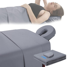Microfiber Massage Table Sheet Sets 3 Pcs Massage Bed Cover Soft Wrinkle Free...