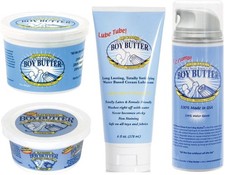 Boy Butter H2O Water Based Cream Lubricant - Select Size