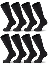 8 Pairs Boys Baseball Socks Football Softball Soccer Sock Knee-High Athletic ...