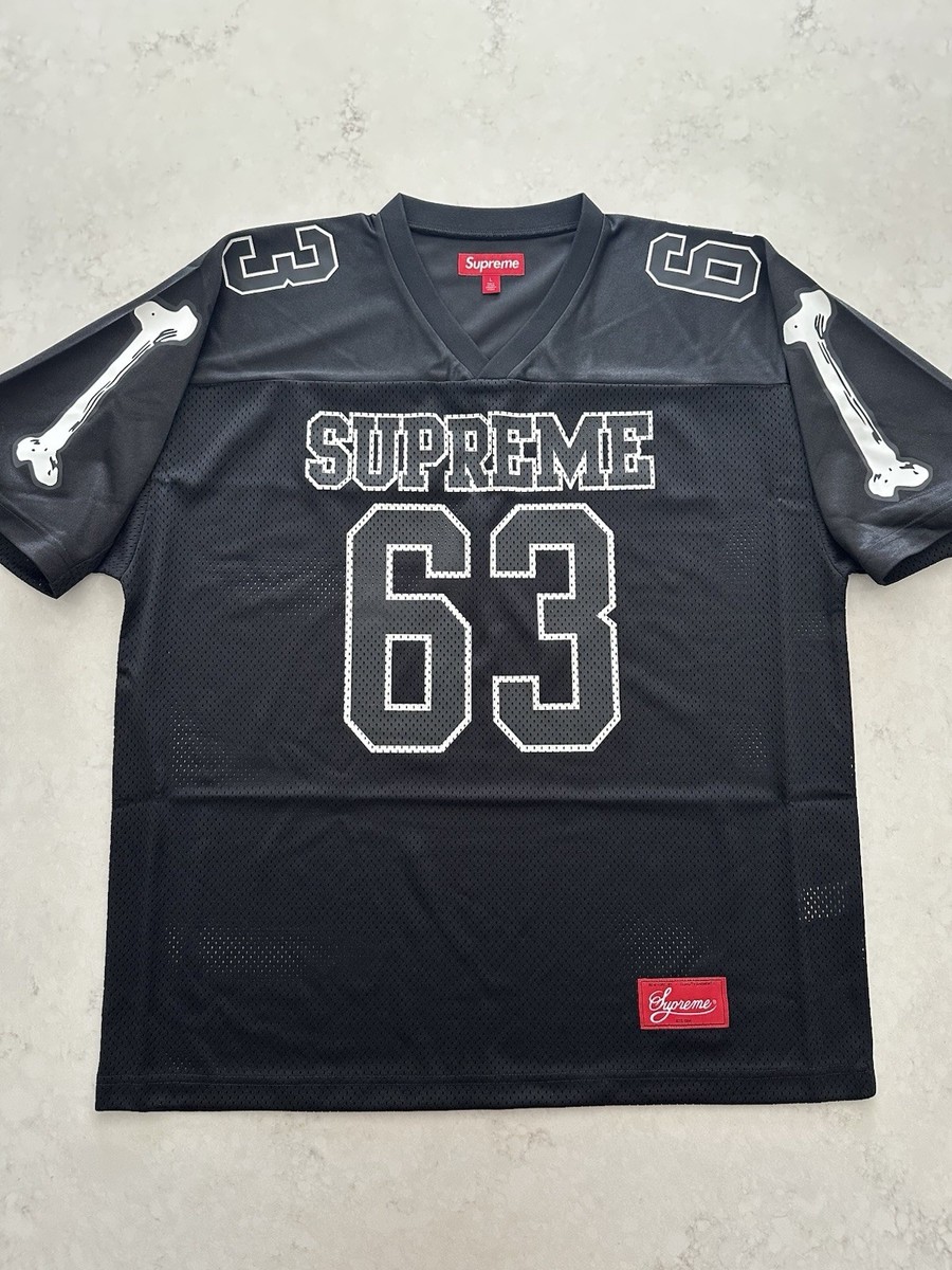 Size Large - Supreme FW25 Bones Graphic Logo Football Jersey
