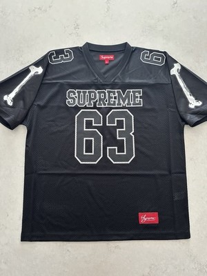 【新品Sサイズ】Supreme Bones Football Jersey Supreme Bones Football Jersey Black Men's - FW25 - US