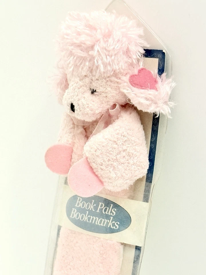 Vintage Russ Pink Poodle Book Pal Barnes & Noble NOS - Image 3 of 4