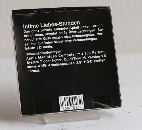 Beate Uhse - "Intime Liebes-Stunden" - Spiel auf Diskette für Mac / Macintosh - Picture 2 of 2