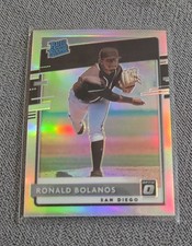MLB Panini Donruss Optic 2020 Ronald Bolanos #84 Refractor Rookie