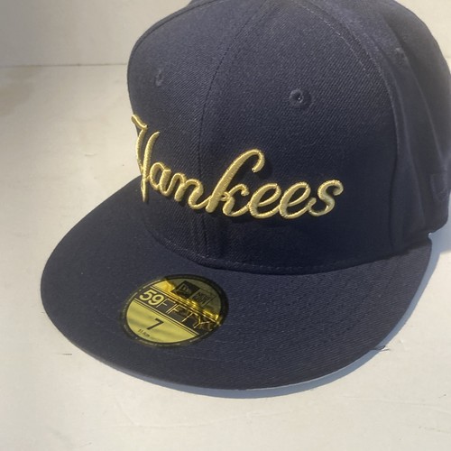 New York Yankees New Era 2009 World Series 59Fifty Fitted Hat Size 7 - Picture 9 of 13