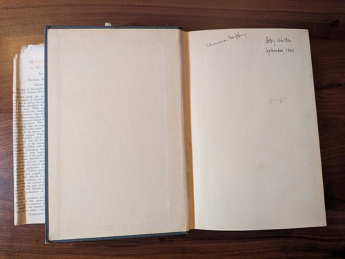 Moby-Dick, Or The Whale by Herman Melville (1962) Hendricks House Dust Jacket - Foto 3 di 9
