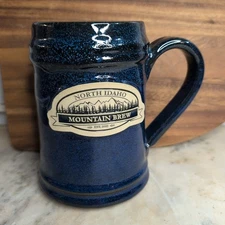Sunset Hill Stoneware Pottery Mug Tankard Beer Stein North Idaho Mountain Brewer