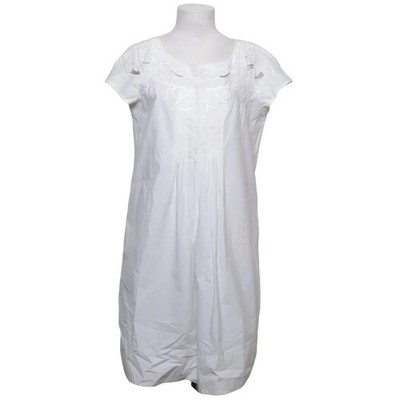 Zara Basic, Kleid, Größe: XL, Weiß, Print, Damen #27r
