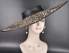 Wide Brim Sinamay Hat, Derby Hat, Ascot Hat, Church Hat, Wedding Hat,Race Day
