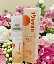 SIRUINI PROBIOTICS FRESH BREATH ORANGE MOUTH SPRAY ORAL HEALTH FORMULA 20ml
