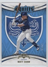 2024 Panini Crusade Squires Blue 19/49 Matt Shaw #3 02ti