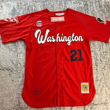 Washington Black Senators Baseball Jersey #21 Headgear Classics Med Negro League