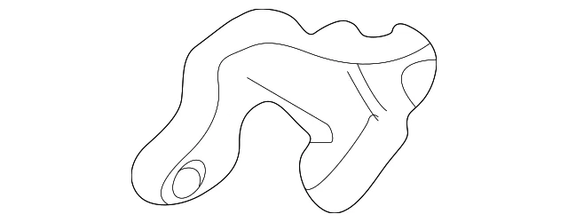 Cojín de montaje de montaje de diferencial genuino Nissan Pathfinder 54720-0W002 Foto 2 de 3