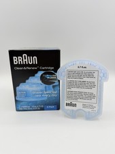 Braun Clean Renew Refill Cartridges 4 Pack - BRAND NEW - SEALED