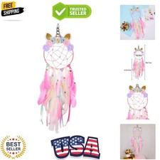 Dream Catchers for Kids Unicorn Wall Decor for Girls Bedroom Flower Feather W...