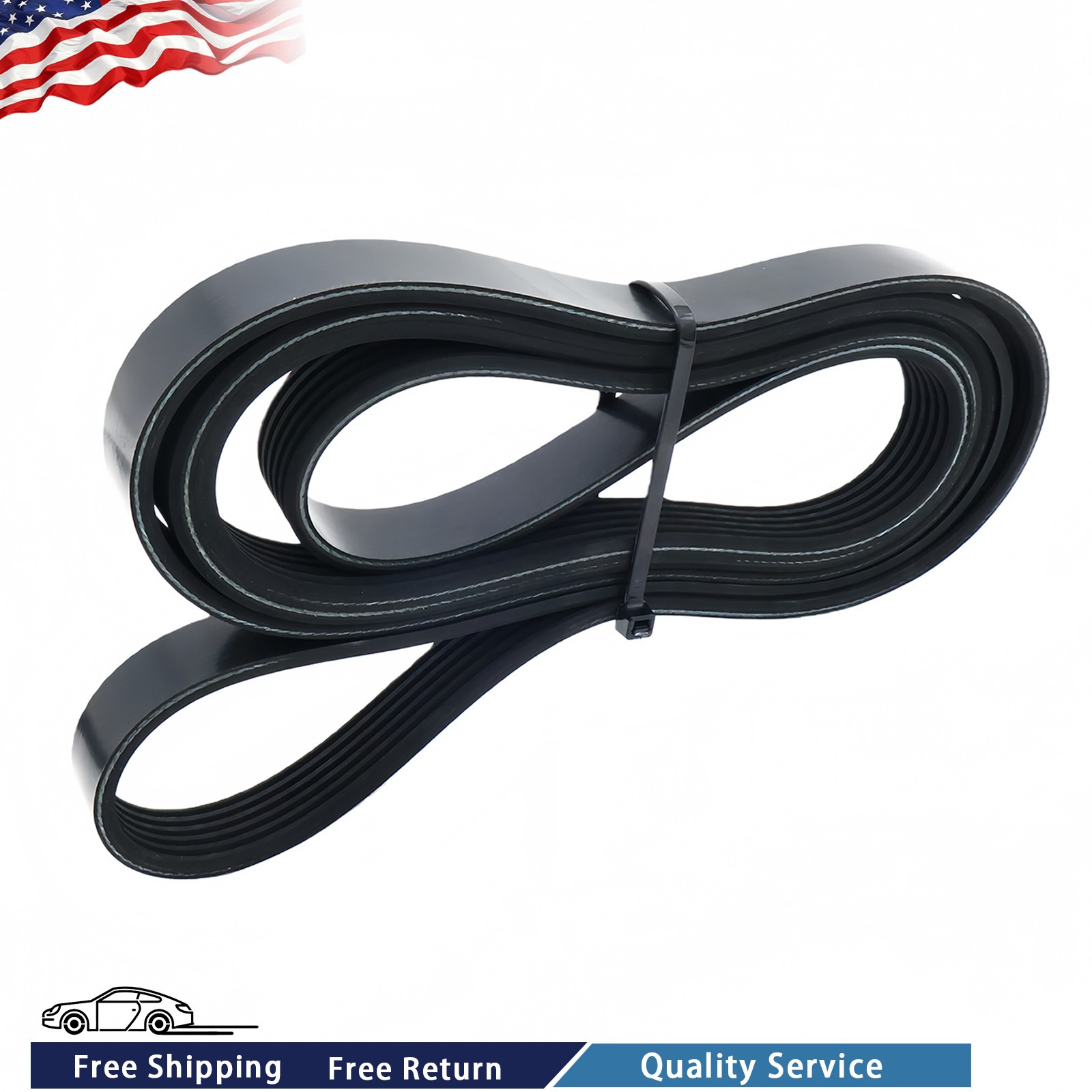 38001 For Chevy CMC C1500 2500 Serpentine Belt Tensioner Idler Pulley Kit NEW thumbnail 9