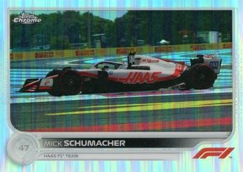 Mick Schumacher 2022 Topps Cromo Fórmula 1 - Refractor #127 - - Imagen 1 de 2