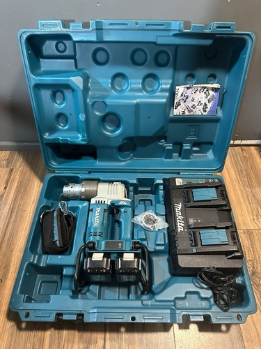 Makita 18V X2 LXT XTW01ZW 36V Cordless Shear Wrench with 2 18V Batteries - Bild 3 von 6