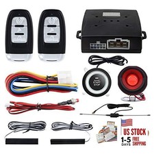 EC003 Smart Key PKE Passive Keyless Entry Car Alarm System Push Start Button