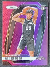 Harrison Ingram 2024-25 Panini Prizm Purple Base RC /99 #254