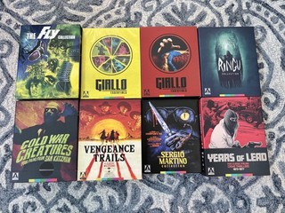 Arrow Video Blu Ray Box Set Lot (8 Box Sets)