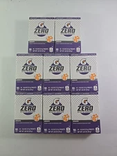 Lot Of 8 Gatorade Zero Powder Packs, Grape, 10 Packets/Box, 80 Total Packets