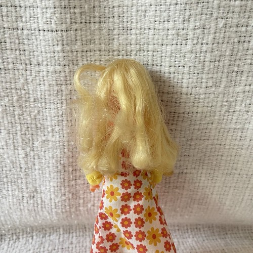 Vintage 1970s Hasbro World of Love Disco Flower 9” Doll Sun Flower Daisy Hippy - 第 6/6 張圖片