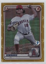 2020 Bowman Draft 1st Edition Gold Foil 43/50 Adam Seminaris #BD-163 18d9