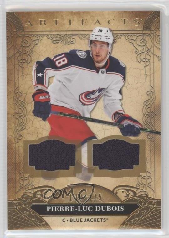 2020-21 Upper Deck Artifacts Material Gold 130/175 Pierre-Luc Dubois #38 0q5