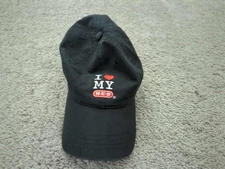I Love My HEB Grocery Store Hat Cap Mens One Size Employee Hook & Loop
