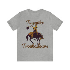 Turnpike Troubadours Band Cowboy Sport Gray T Shirt Full Size