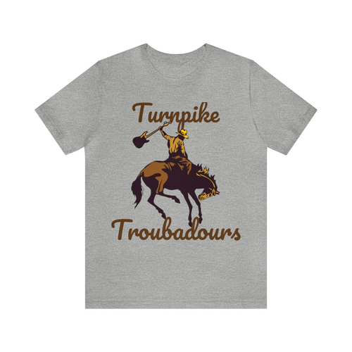 Turnpike Troubadours Band Cowboy Sport grau T-Shirt volle Größe - Bild 1 von 3