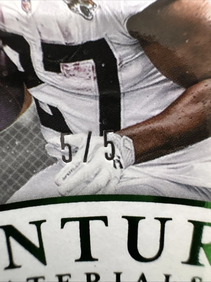 2018 NATIONAL TREASURES CENTURY MATERIALS LEONARD FOURNETTE PATCH PRIME 5/5 - Image 2 of 4