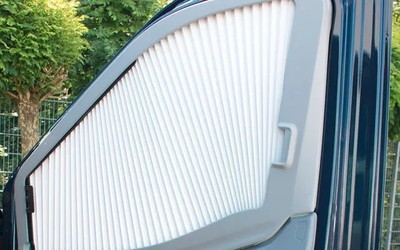 Remis Fahrerhausverdunkelung REMIfront IV linkes Seitenfenster für Ford, B-Ware