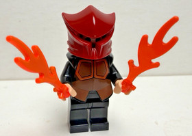 LEGO Firebender Minifigure Avatar The Last Airbender ava003 3828 3829 w/ Flames