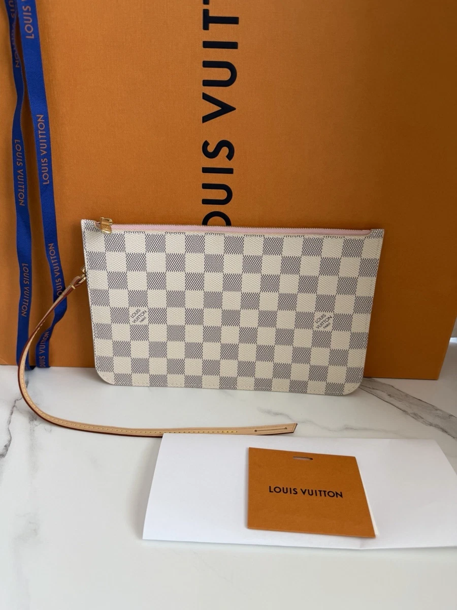 Louis Vuitton Pochette White Clutch Bags & Handbags for Women for