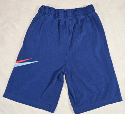 Jungen XL Nike Trikot Baumwolle Shorts blau 24x9 Big Kid - Bild 3 von 5