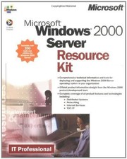 Microsoft Windows 2000 Server Resource Kit - Paperback 2000 - GOOD