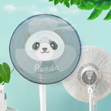 Round Electric Fan Guard Dust Cover for Pedestal Fan Summer Washable Dustproof