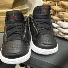 Nike Jordan Access TD Black Gym Red White Toddler Size 2C AV7944-001 New No Box
