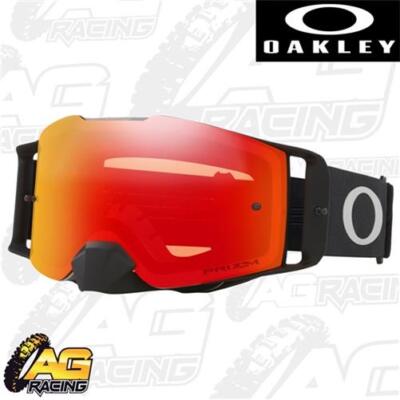 Oakley 2023 Front Line MX Brille Tuff Block Gunmetal Prizm Torch Iridium Linse