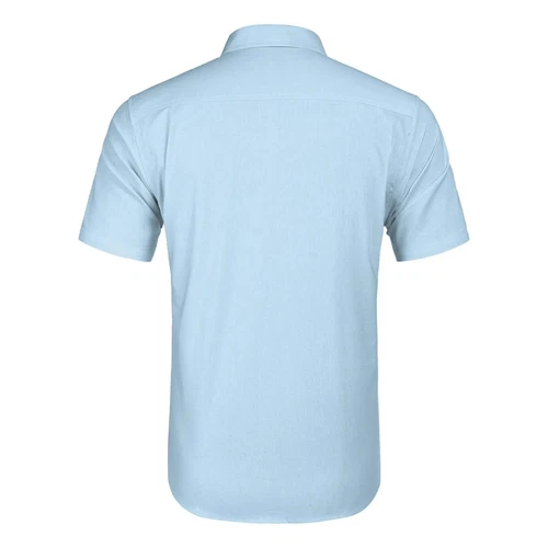Men's Cuban Beach Wedding Casual Short Sleeve Guayabera Dress Shirt - Bild 8 von 23