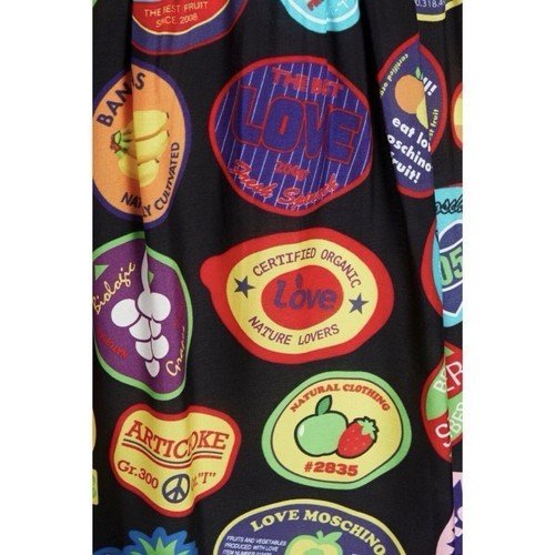 NWT Love Moschino Halterneck Dress – Fruit Sticker Print, Size 4 - Picture 10 of 10