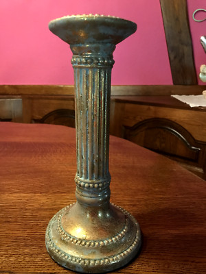 Kerzenständer Barockstil Vintage antikgold, antikfarben 29 cm hoch, edel NEU top