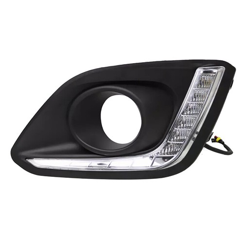Luz antiniebla blanca luz de conducción diurna lámpara de circulación diurna para Suzuki Swift 2014-2016 - Imagen 9 de 10