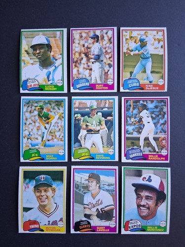 1981 OPC baseball U-pick to complete your set Gray backs #1 - 199 - EX+-MNT/READ - Picture 29 of 131
