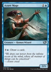 Azure Mage x4 - Commander 2014 - NM-Mint, English - Commander 2014