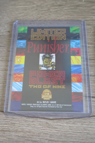 1994 MARVEL UNIVERSE POWER BLAST SUSPENDED ANIMATION CHASE YOU PICK COMPLETE SET - Picture 25 of 37